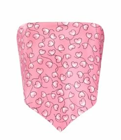 ROTATE Top Triangle Cœur Rose