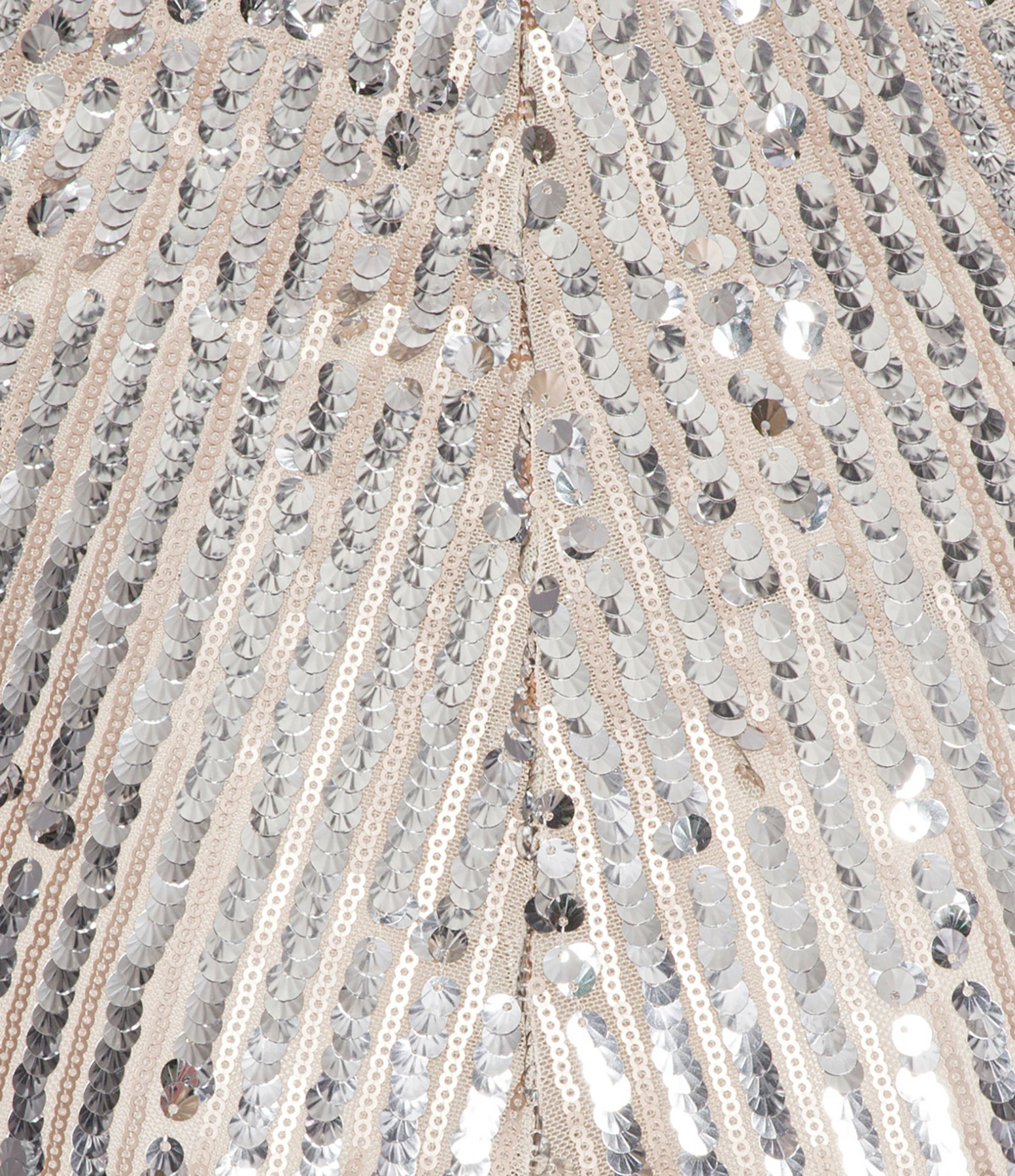 ROTATE Leggings Jean Sequin Argenté – Image 3