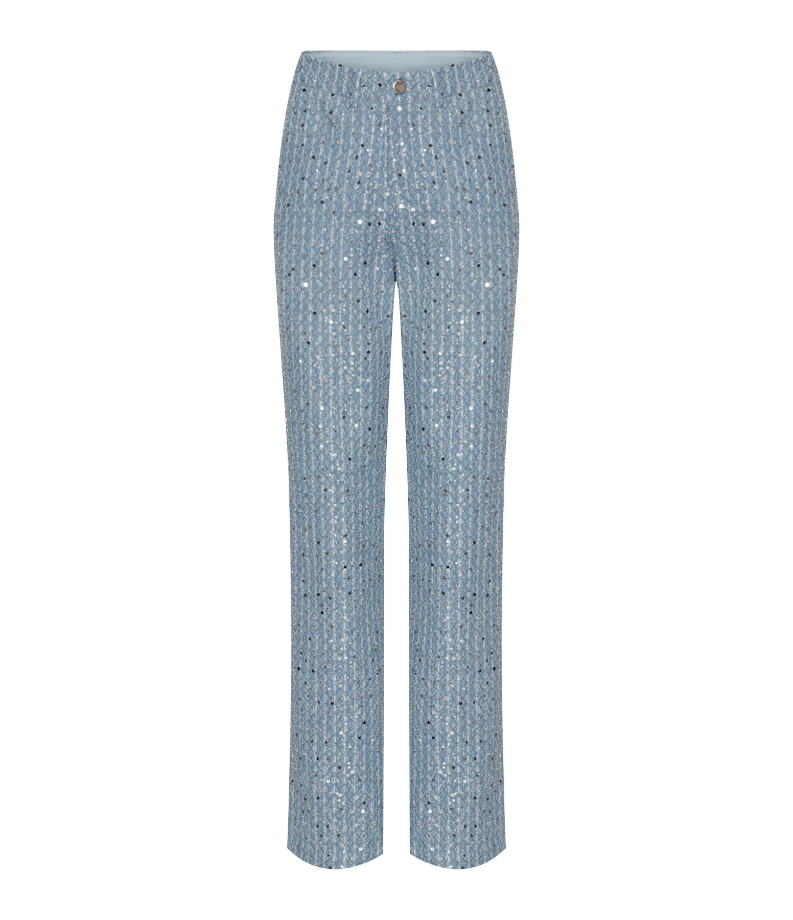 ROTATE Jean Denim Sequins Bleu 3 ROTATE Jean Denim Sequins Bleu