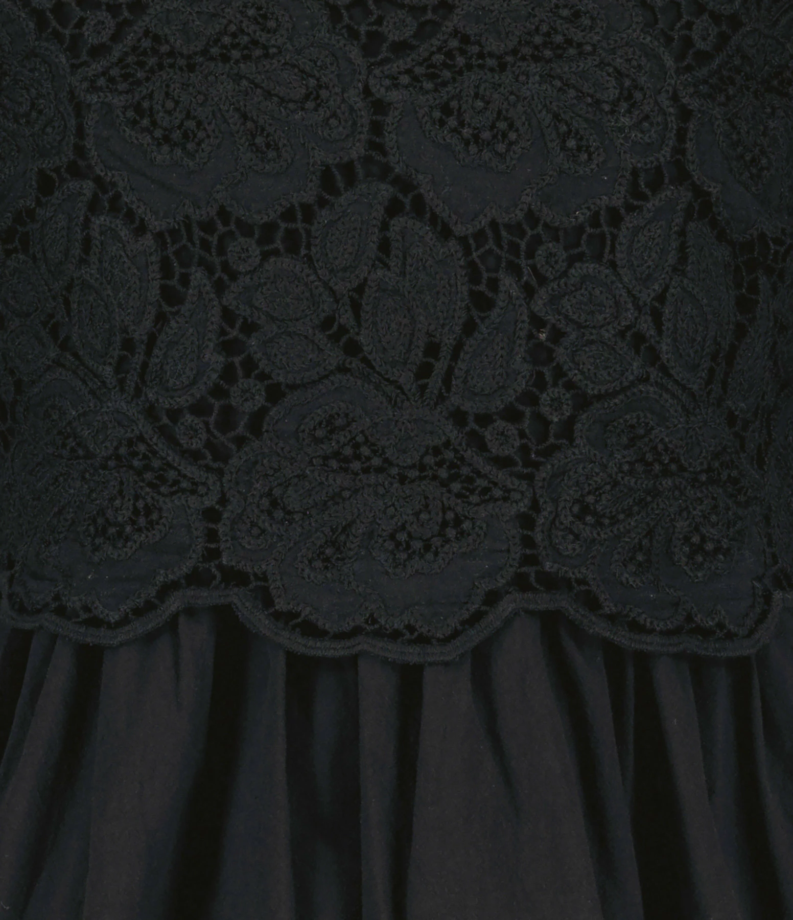 See By Chloé Robe Coton Noir – Image 2