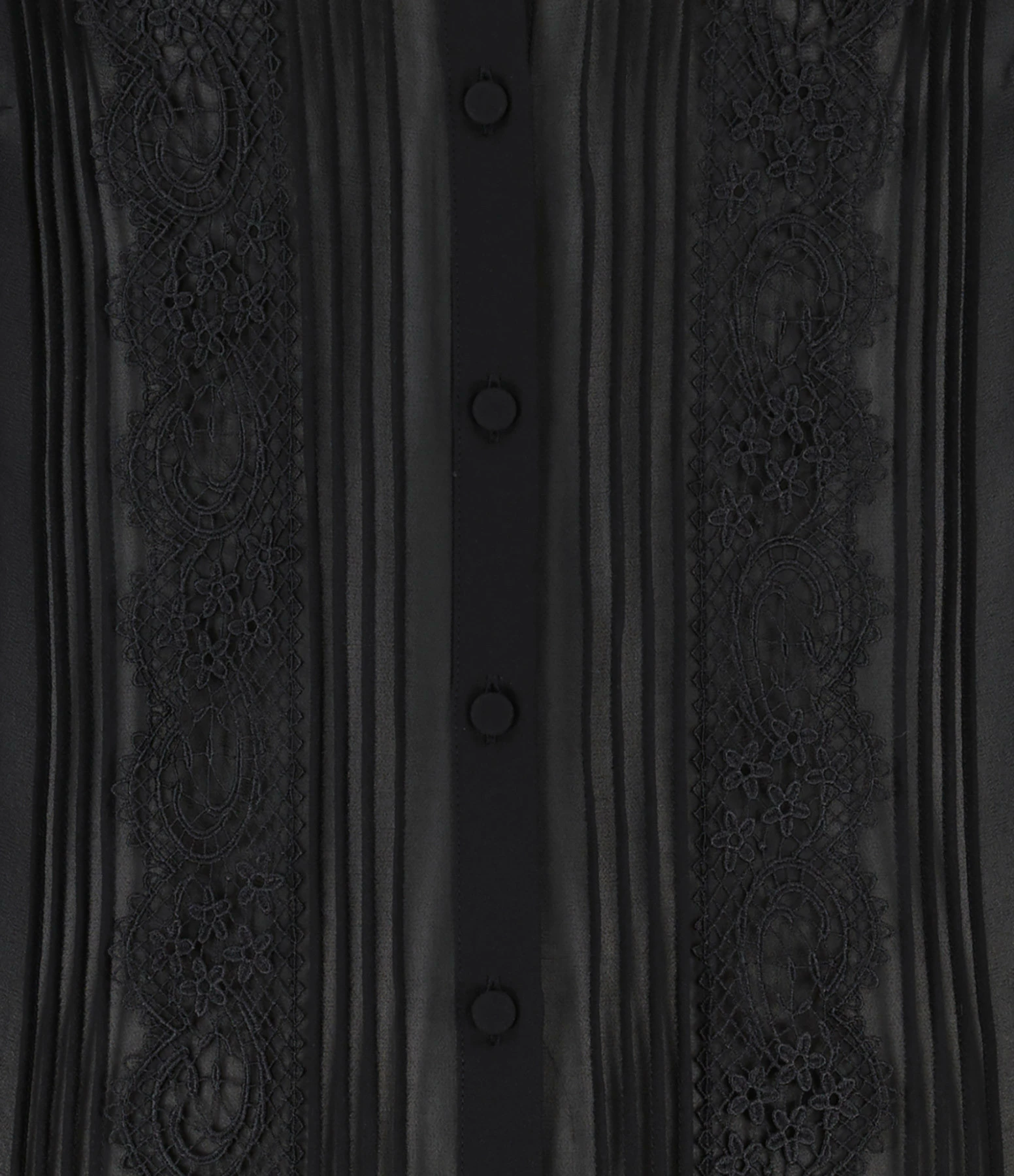 SELF PORTRAIT Chemise Noire 4 SELF PORTRAIT Chemise Noire – Image 2