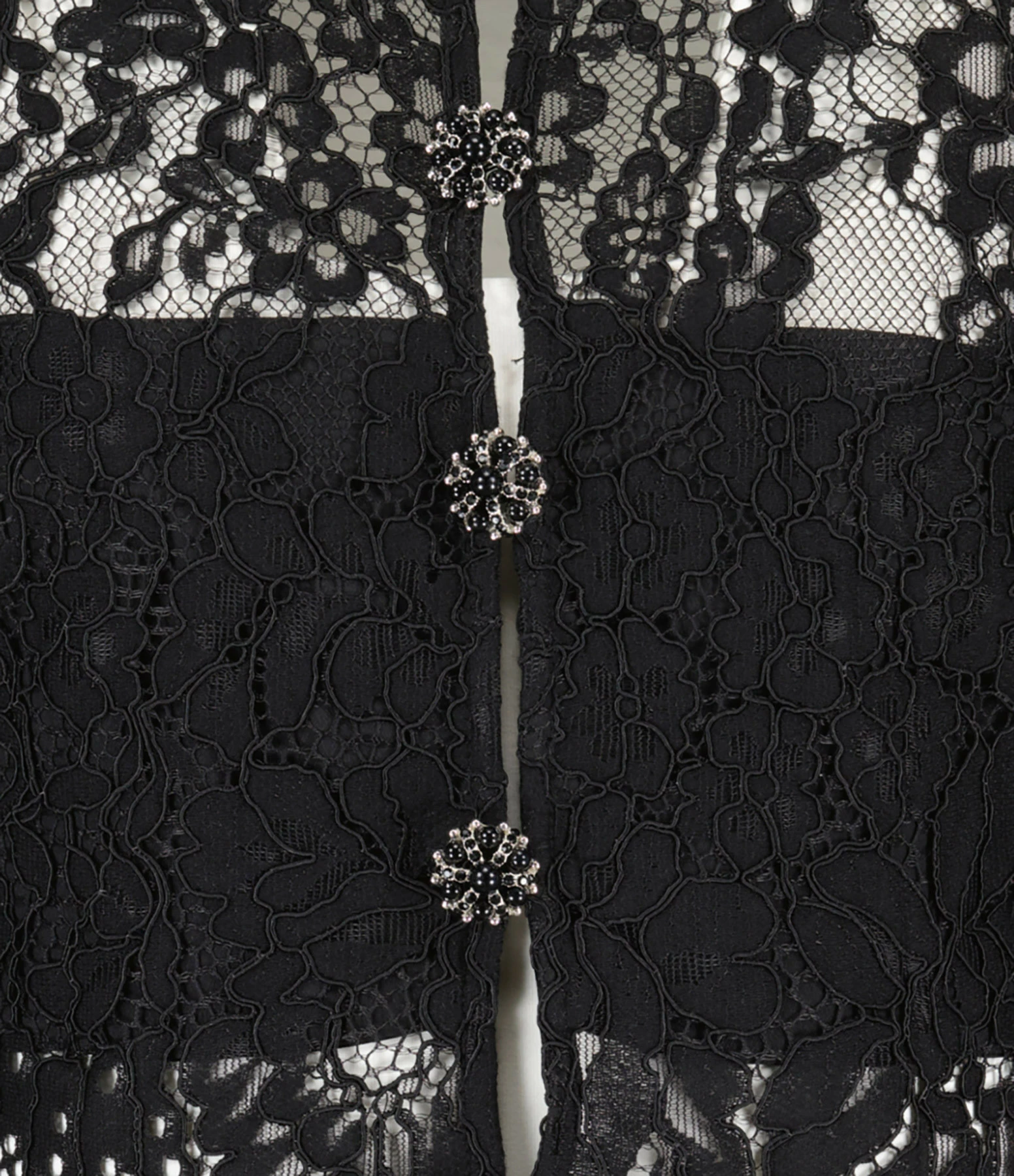 SELF PORTRAIT Top Dentelle Noir – Image 2