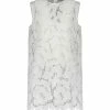 SELF PORTRAIT Robe Mini Dentelle Blanc