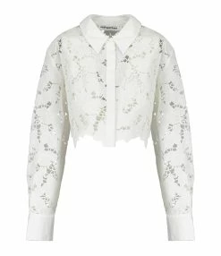 SELF PORTRAIT Top Dentelle Blanc