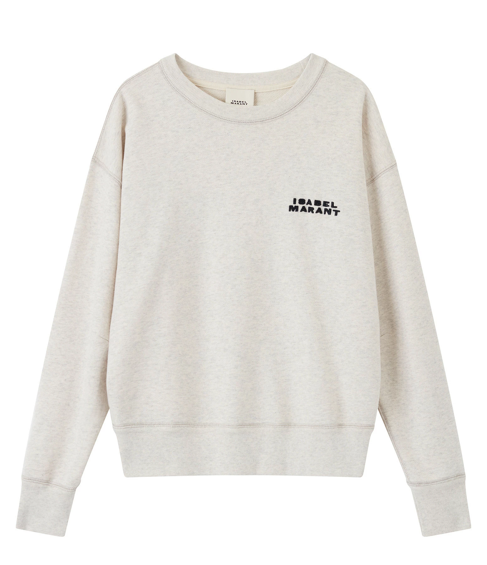 Isabel Marant Sweatshirt Shad Coton Écru 3 Isabel Marant Sweatshirt Shad Coton Écru