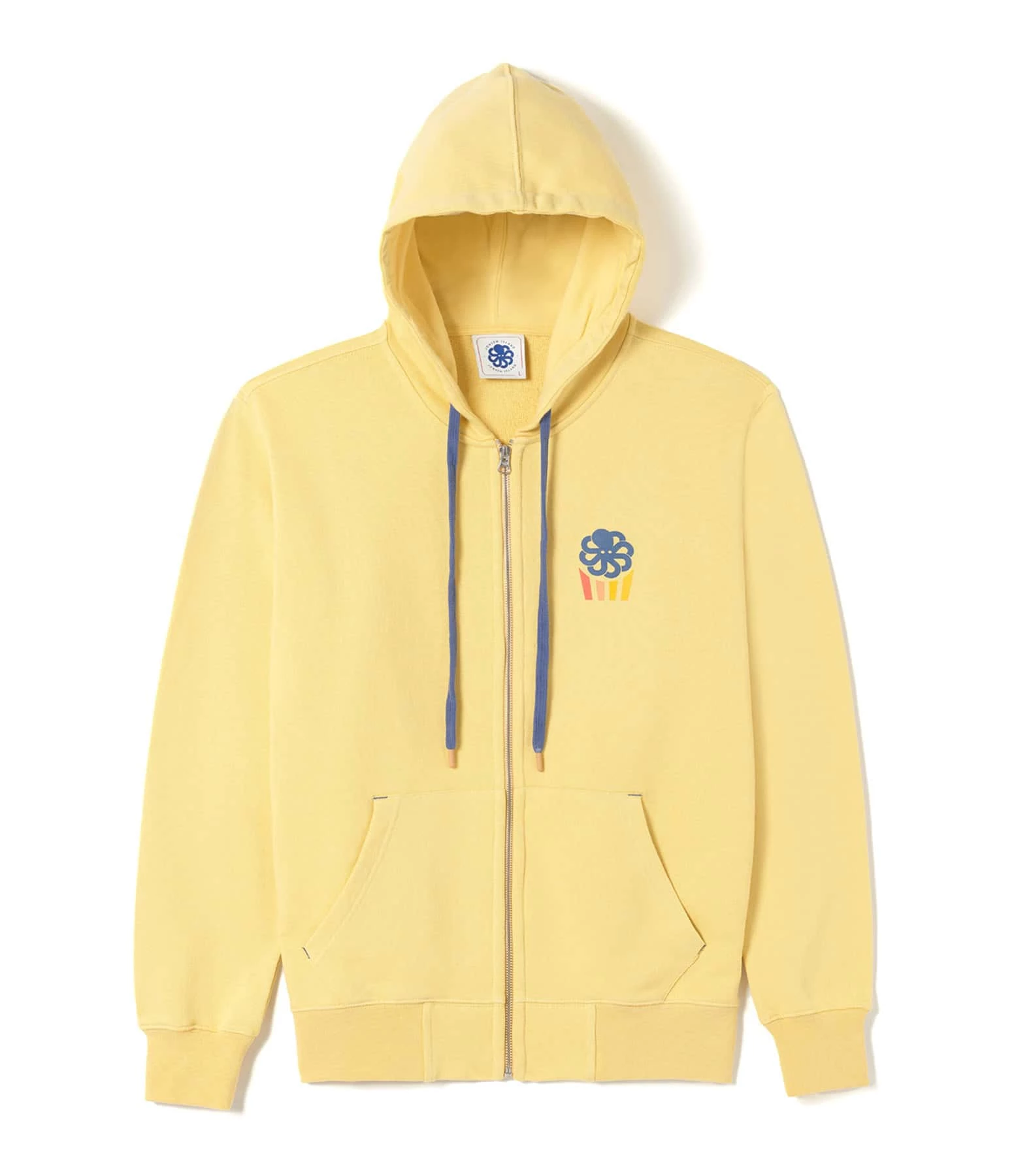 JONSEN ISLAND Sweatshirt Fresh Aquatic Garden Dusky Jaune