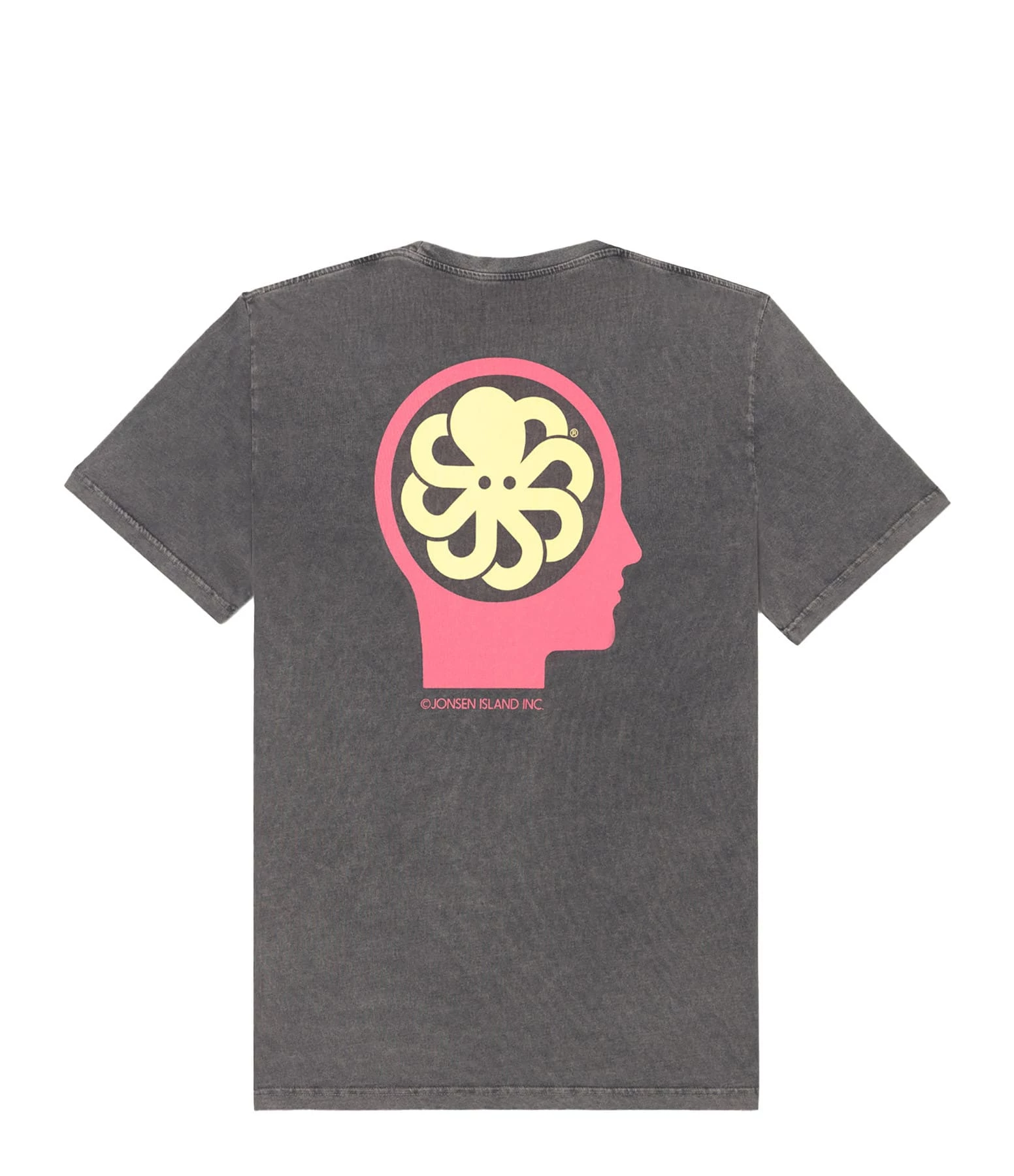 JONSEN ISLAND Tee-Shirt Classic Big Brain Noir – Image 2