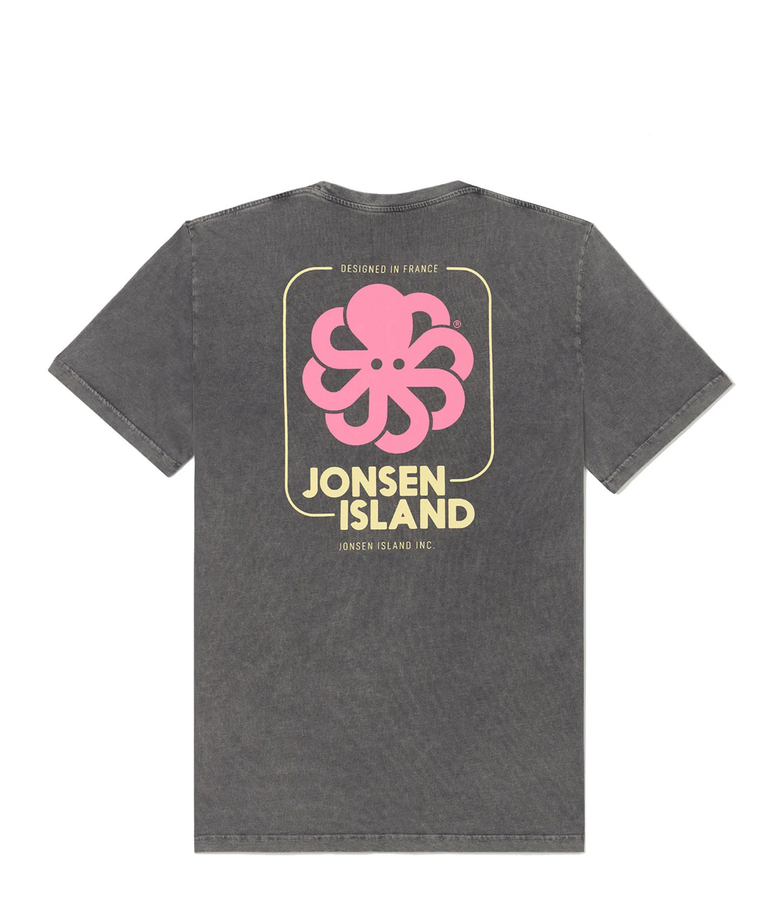 JONSEN ISLAND Tee-Shirt Classic Big Label Noir – Image 2