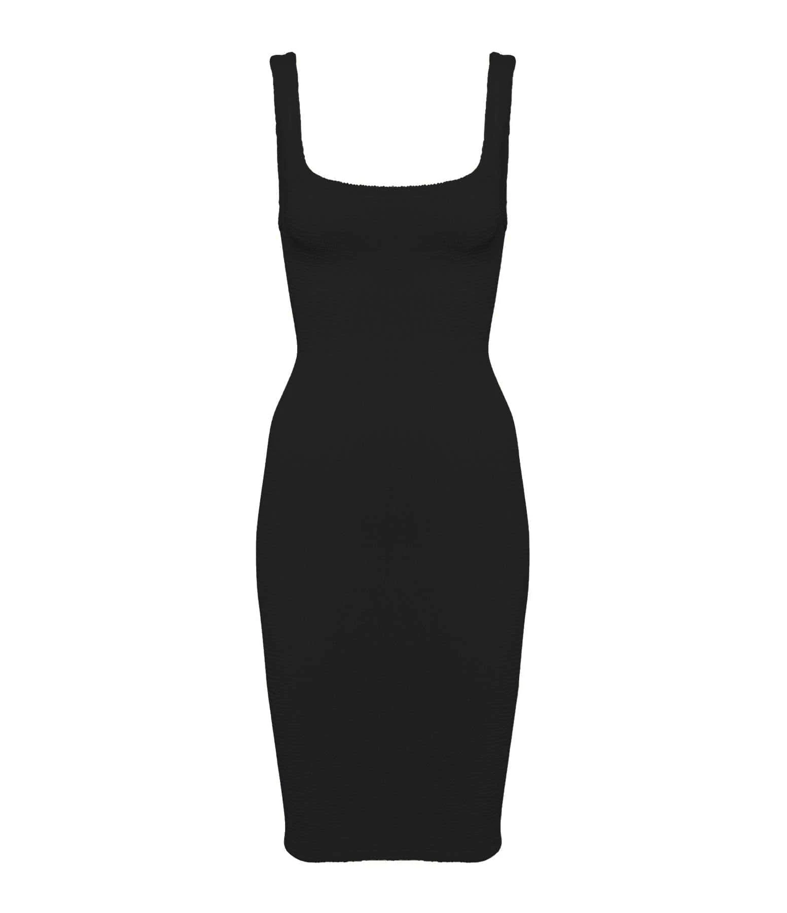 HUNZA G Robe Tank Noir