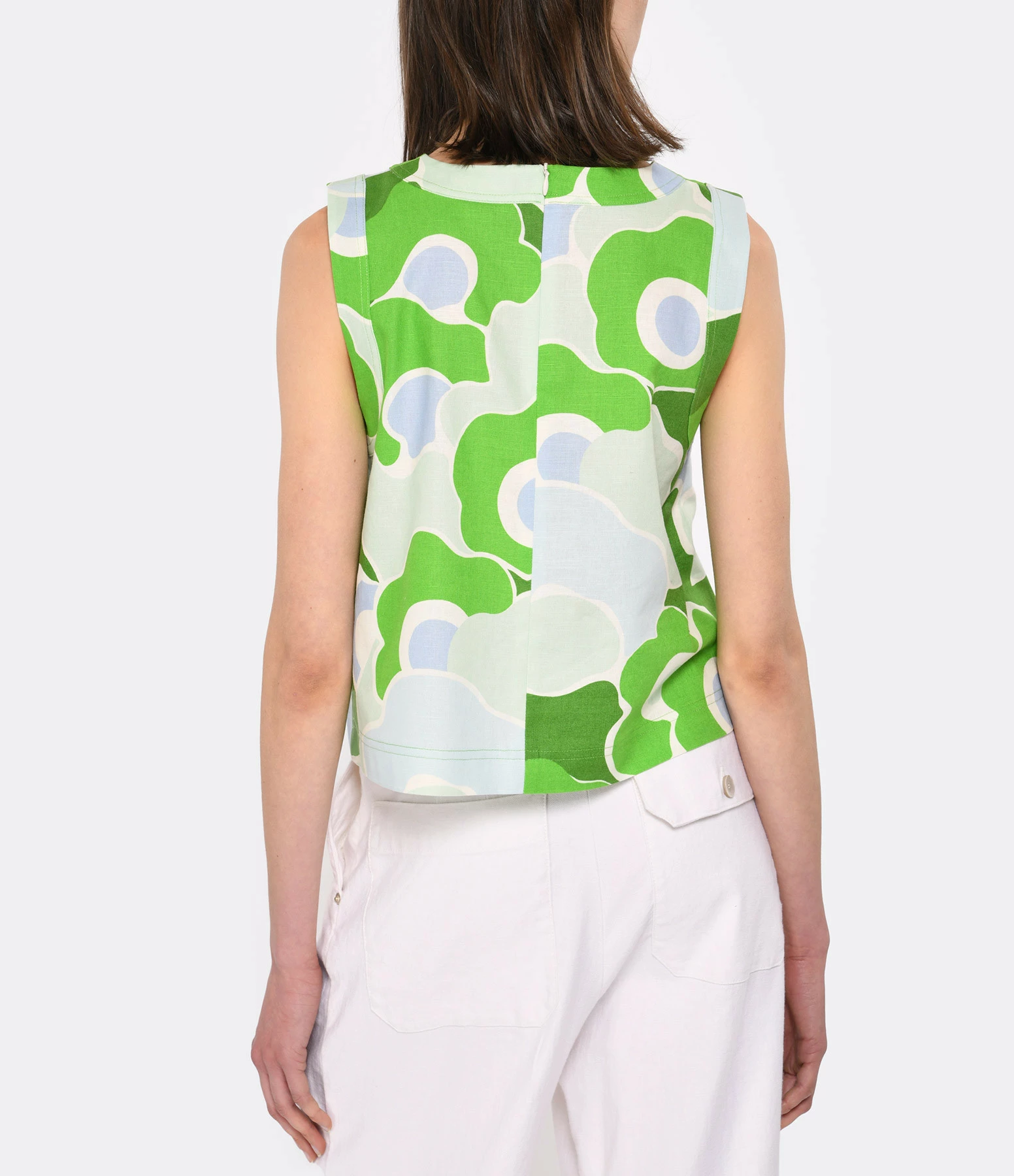 Tara Jarmon Top Tepee Lin Verveine – Image 5