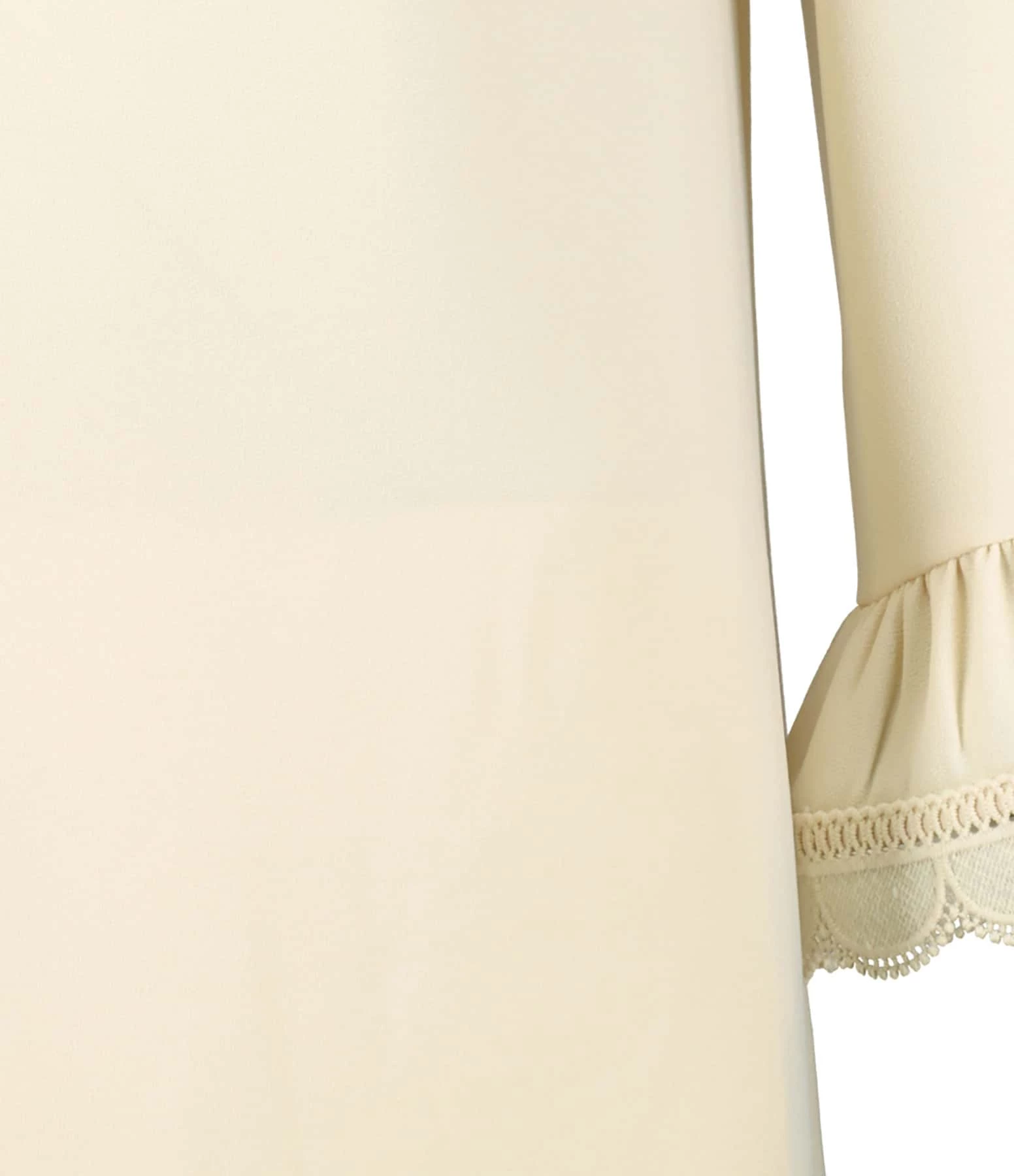 Tara Jarmon Robe Courte Reel Écru – Image 2