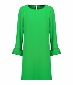 Tara Jarmon Robe Courte Reel Emeraude