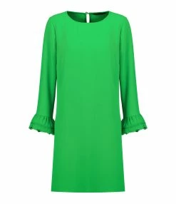 Tara Jarmon Robe Courte Reel Emeraude