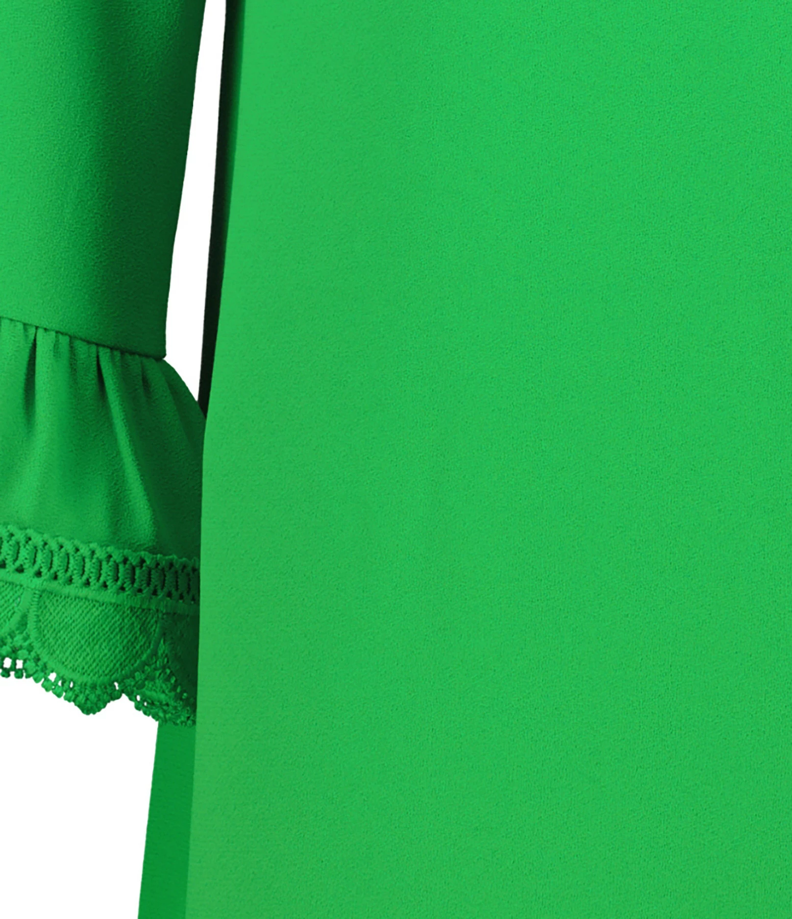 Tara Jarmon Robe Courte Reel Emeraude – Image 2