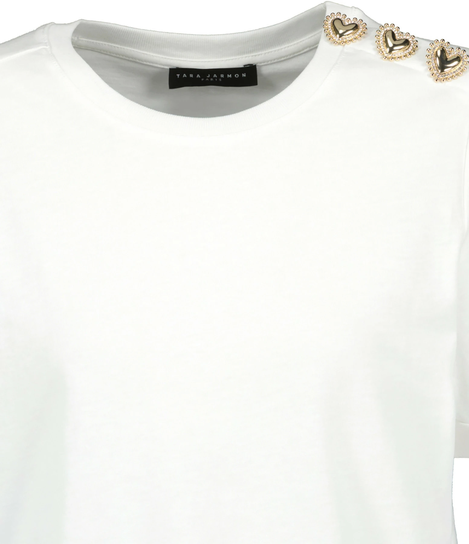 Tara Jarmon Tee-shirt Tampa Coton Blanc – Image 2