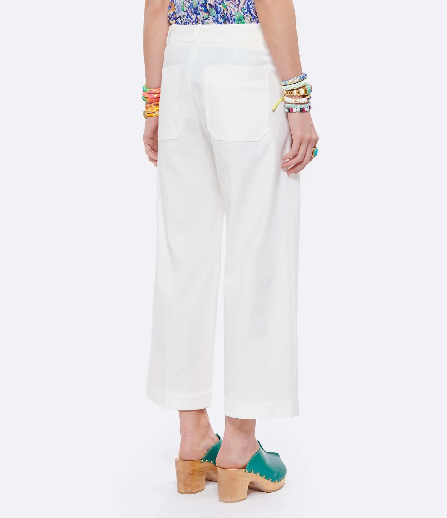 Vanessa Bruno Pantalon Helias Coton Blanc – Image 5