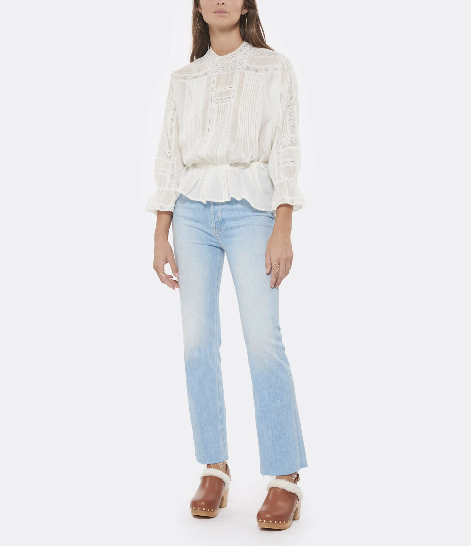 Vanessa Bruno Blouse Viva Coton Blanc 6 Vanessa Bruno Blouse Viva Coton Blanc – Image 4