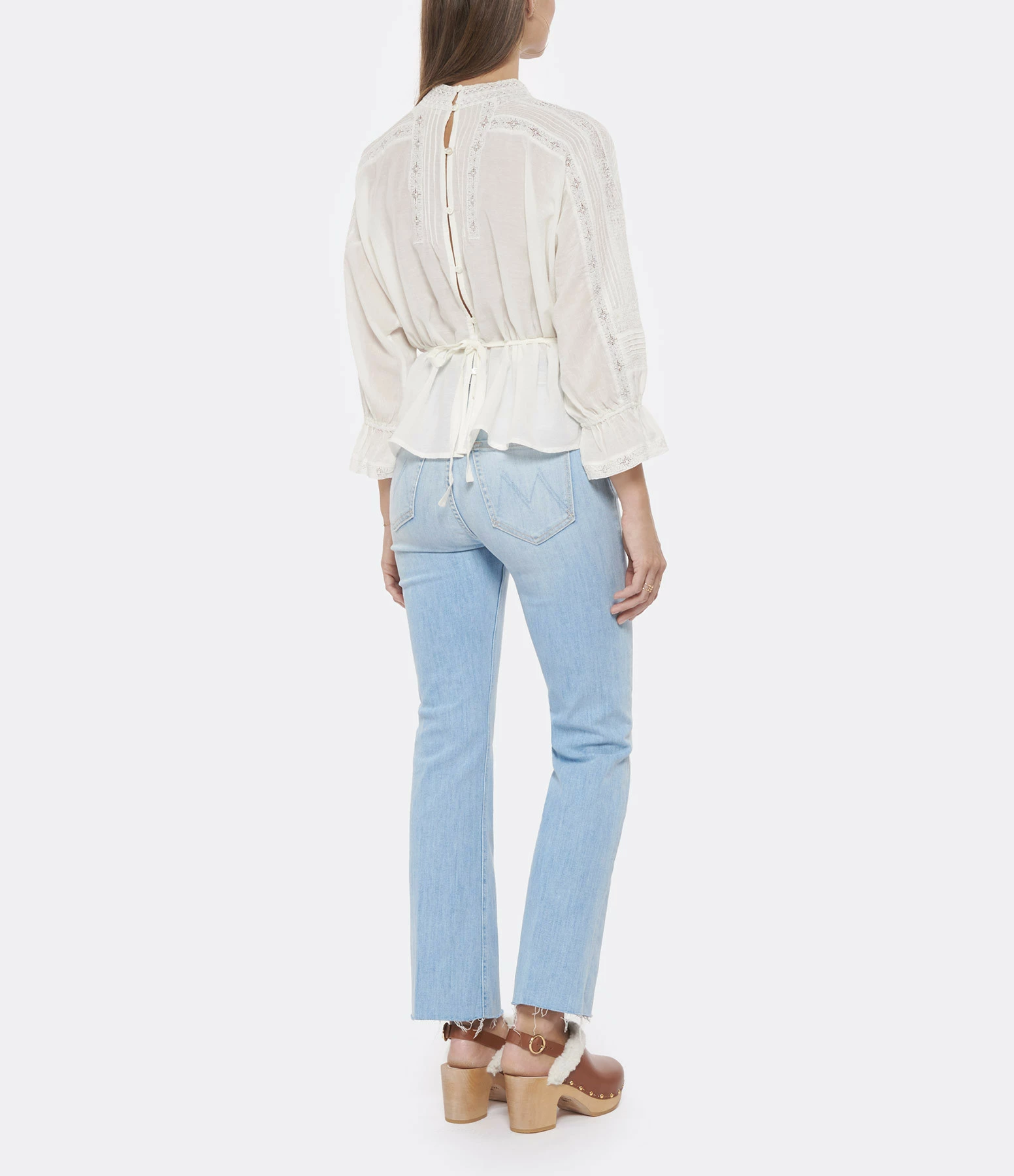 Vanessa Bruno Blouse Viva Coton Blanc 7 Vanessa Bruno Blouse Viva Coton Blanc – Image 5