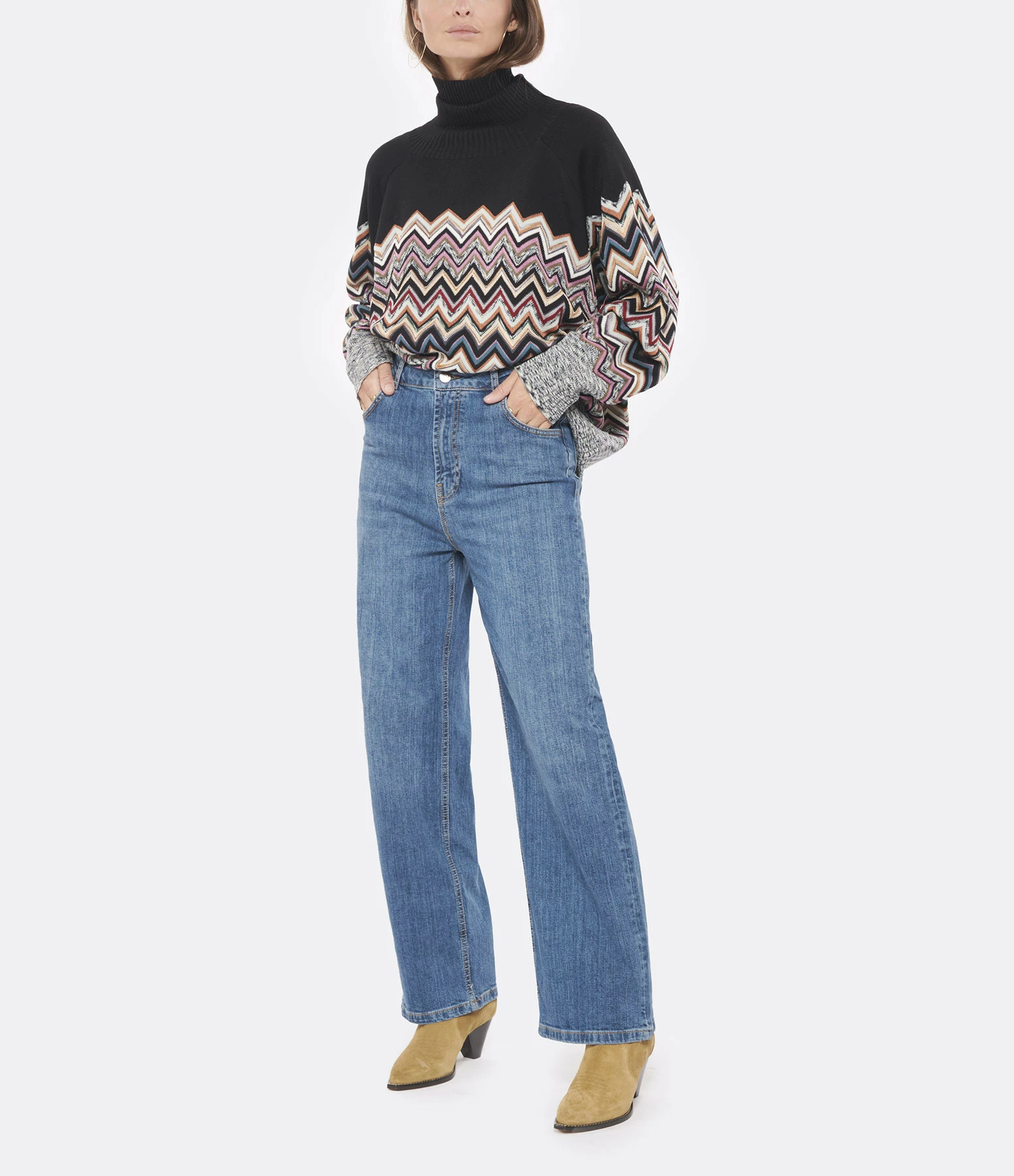 Vanessa Bruno Jean Tybalt Coton Denim Indigo Clair – Image 3