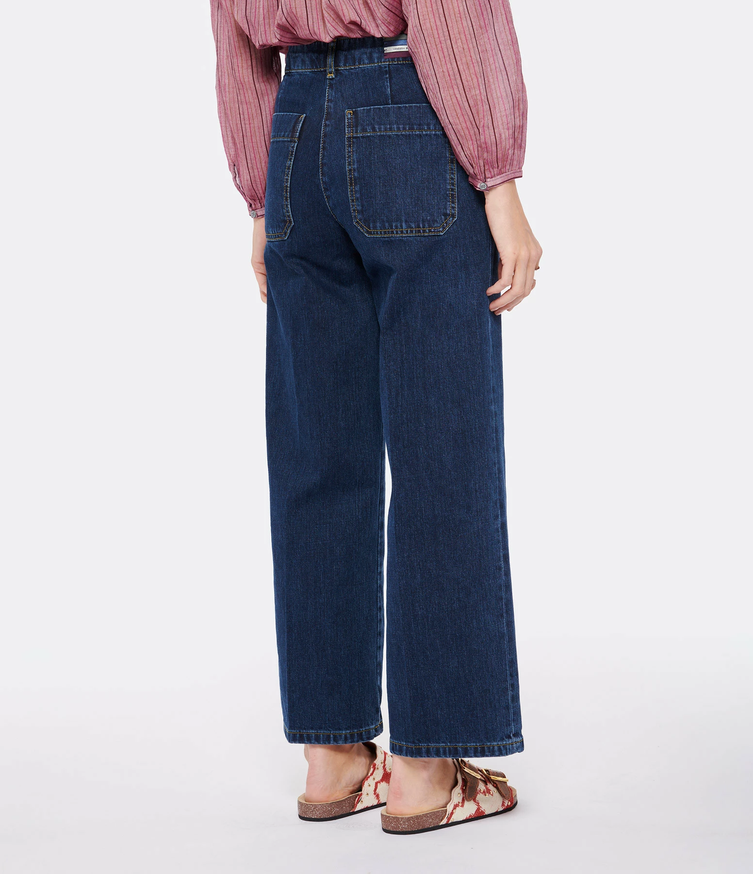 Vanessa Bruno Jean Helias Coton Indigo – Image 4