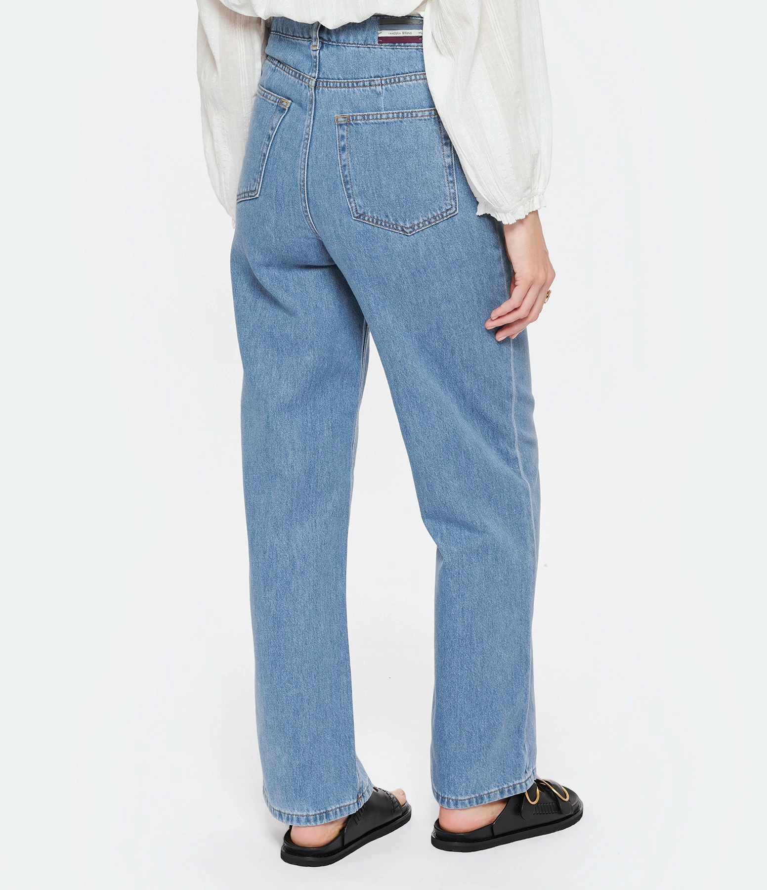 Vanessa Bruno Jean Tybalt Coton Indigo Clair – Image 5