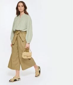 Vanessa Bruno Blouse Mederic Coton Vert D'Eau -Boutique de vente ZIMMERMANN vbrun look20230104 65