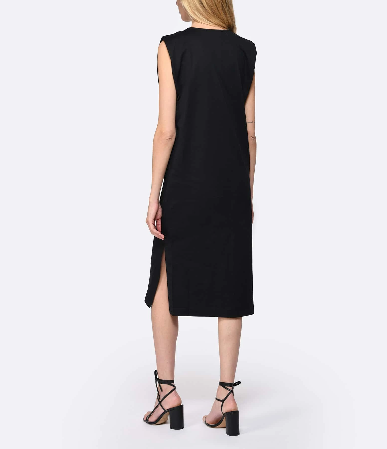Vanessa Bruno Robe Apollonia Coton Noir – Image 3