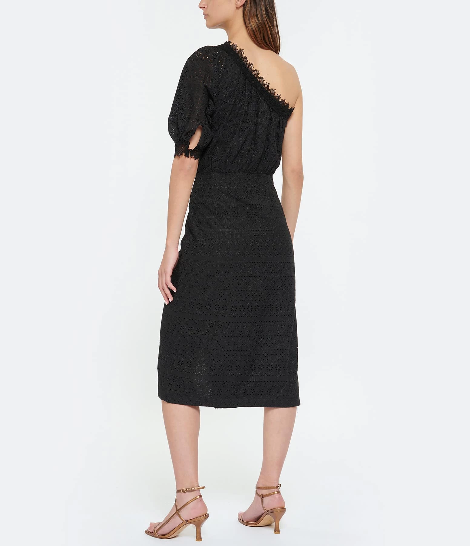 Vanessa Bruno Robe Midi Aureliane Noir – Image 4