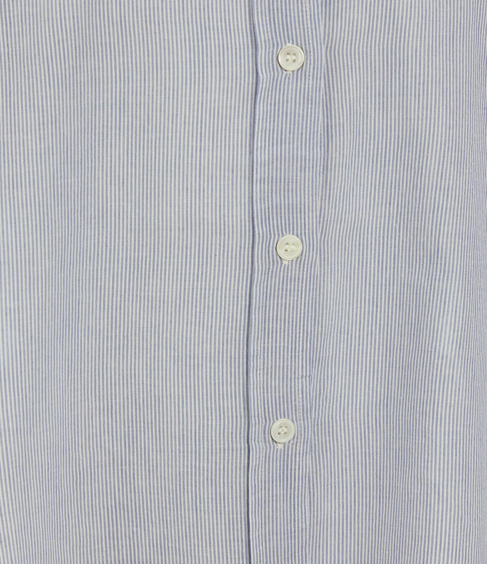 Vanessa Bruno Chemise Lidiane Coton Blanc Bleu – Image 2