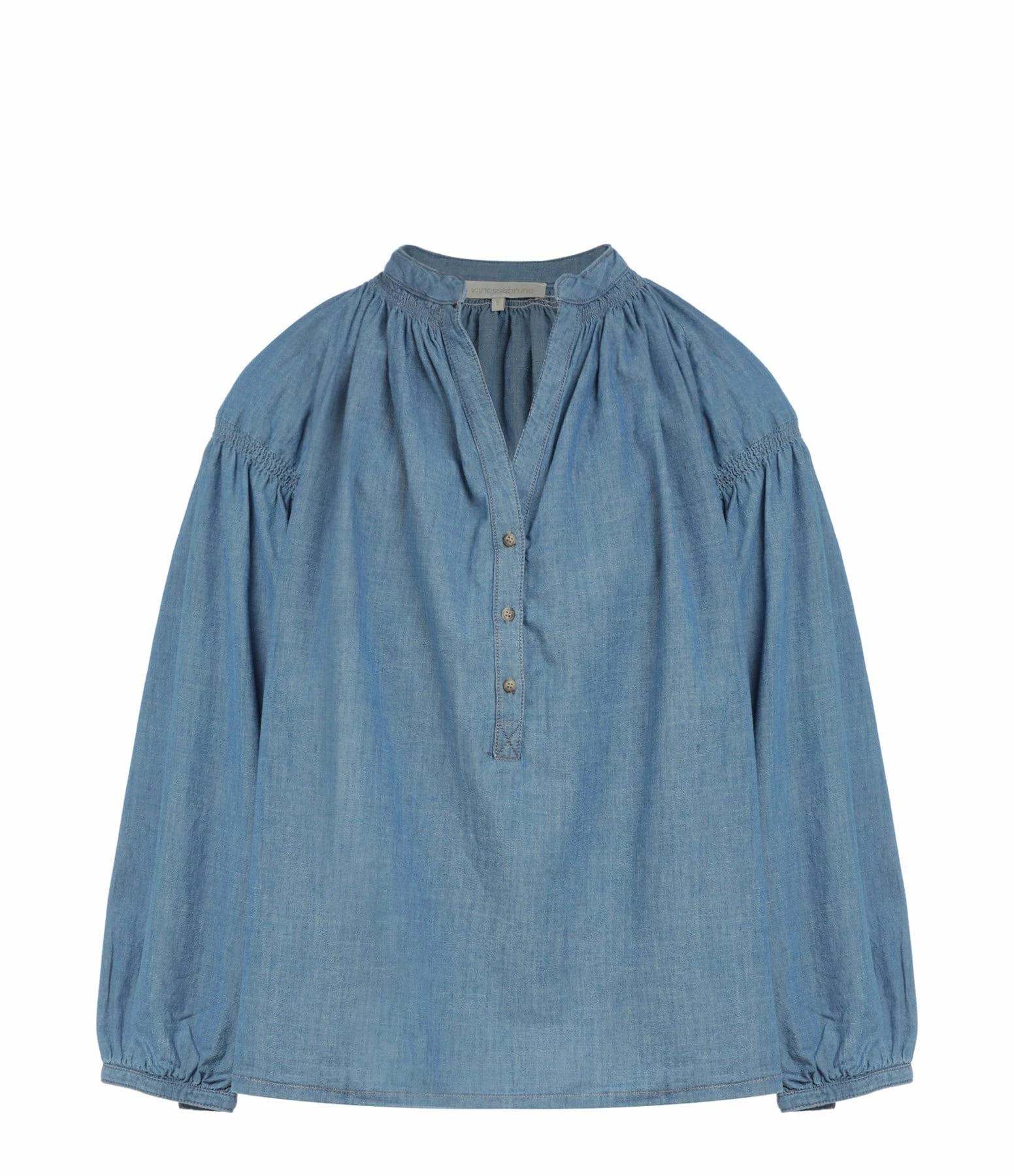 Vanessa Bruno Blouse Nipoa Coton Chambray