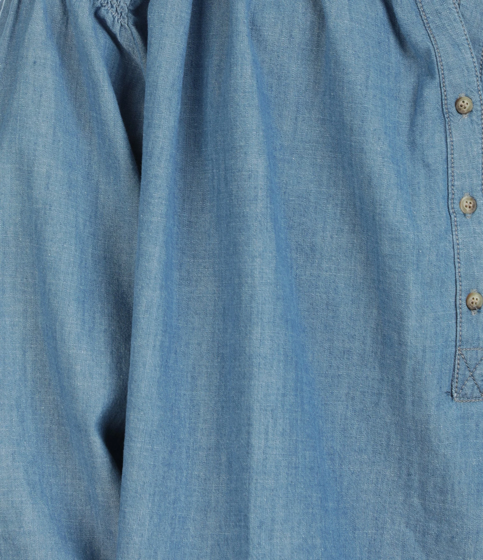 Vanessa Bruno Blouse Nipoa Coton Chambray – Image 2