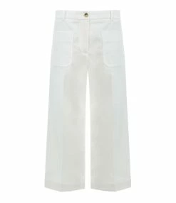 Vanessa Bruno Pantalon Helias Coton Blanc
