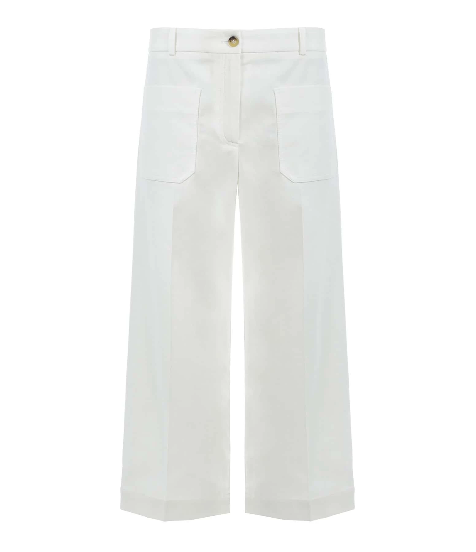 Vanessa Bruno Pantalon Helias Coton Blanc