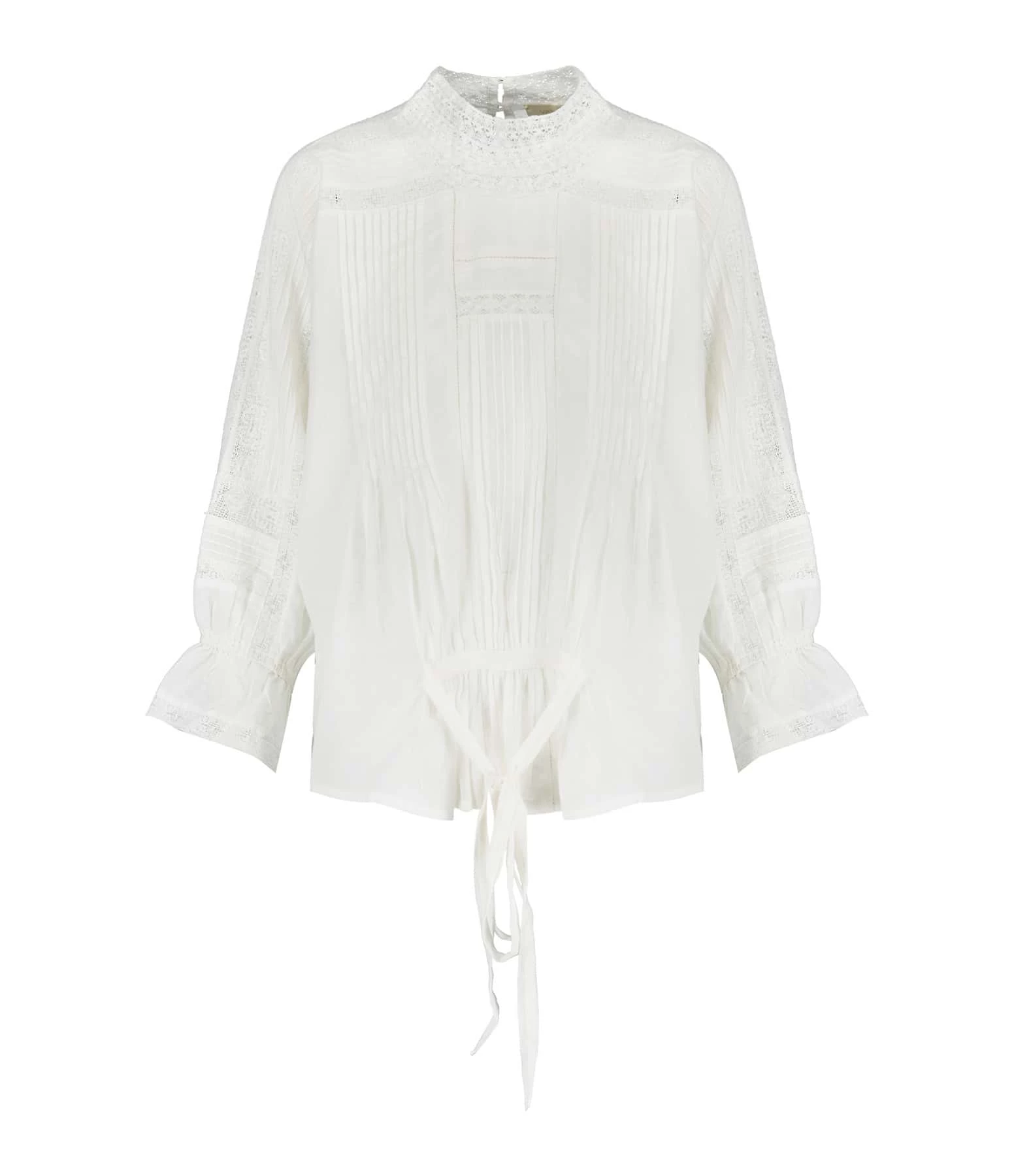Vanessa Bruno Blouse Viva Coton Blanc 3 Vanessa Bruno Blouse Viva Coton Blanc