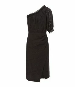 Vanessa Bruno Robe Midi Aureliane Noir