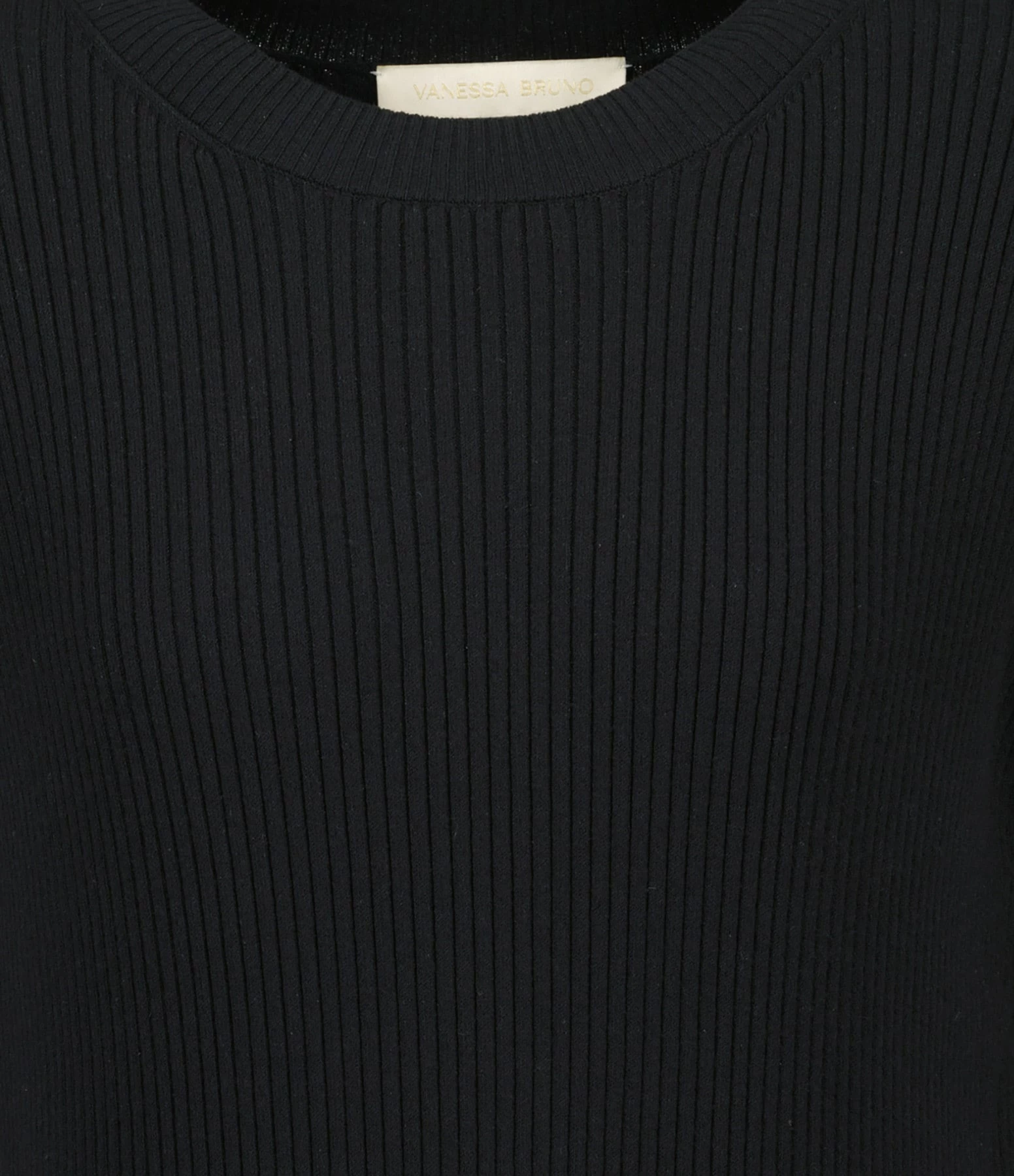 Vanessa Bruno Robe Courte Amina Noir – Image 2