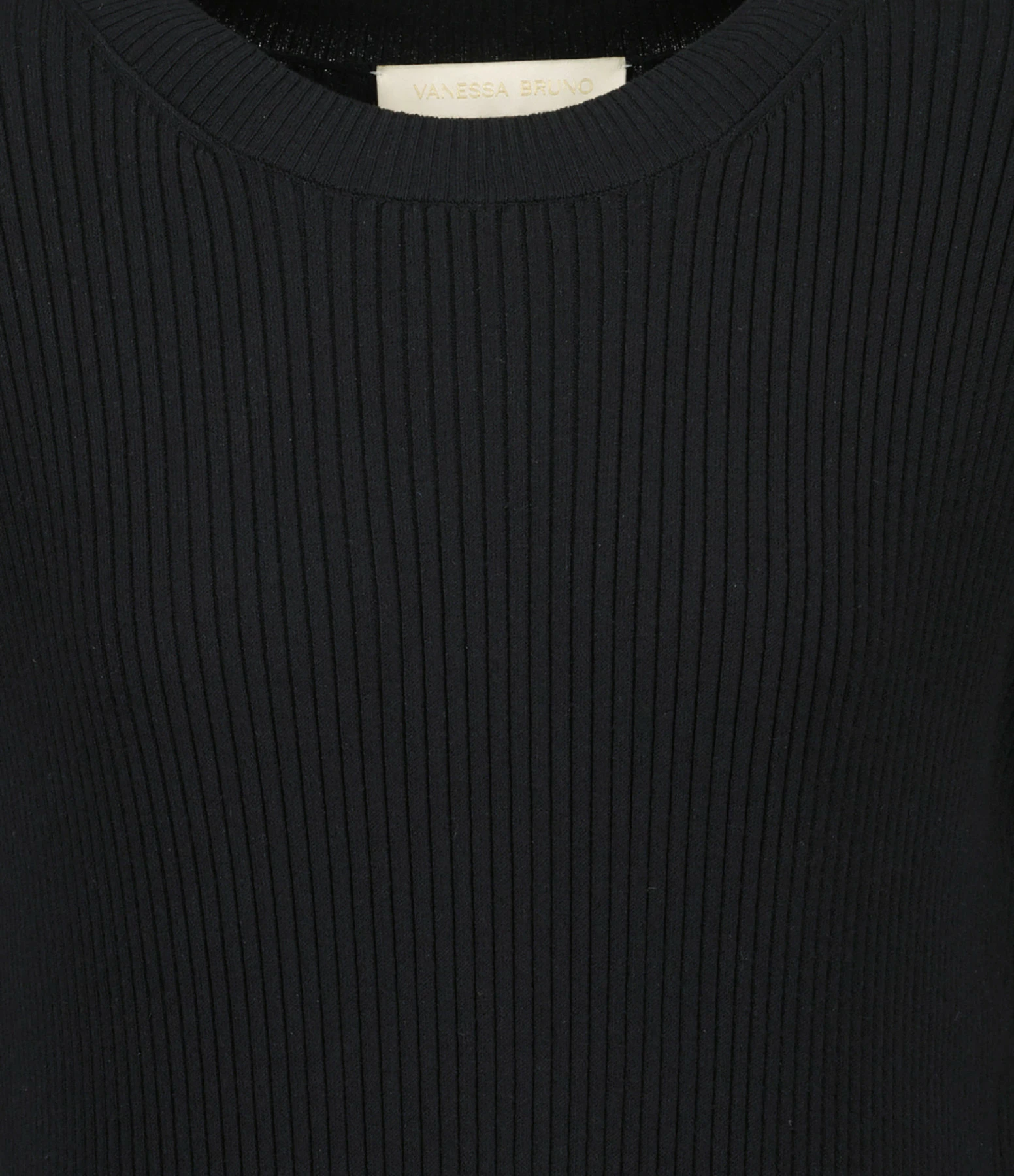 Vanessa Bruno Robe Courte Amina Noir – Image 2