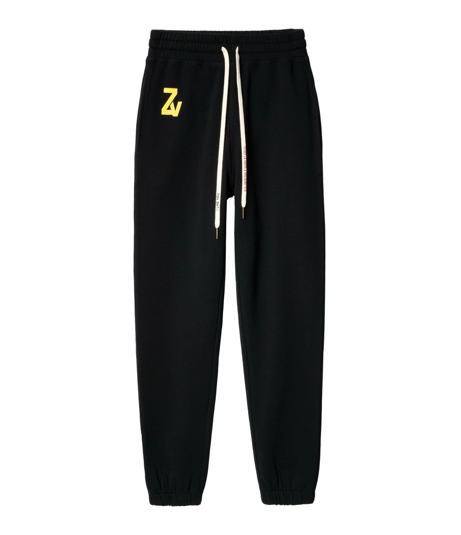 Zadig & Voltaire Jogging Steevy Coton Noir