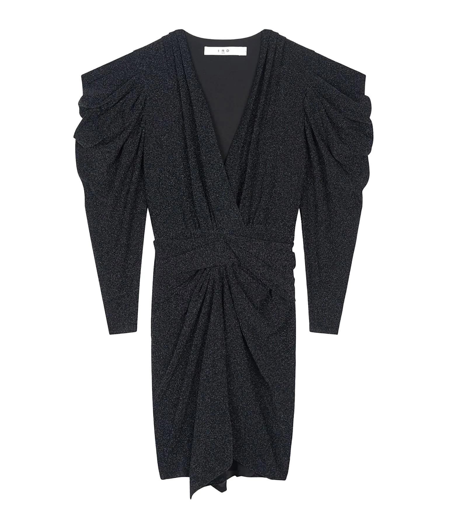 IRO Robe Luca Lurex Noir