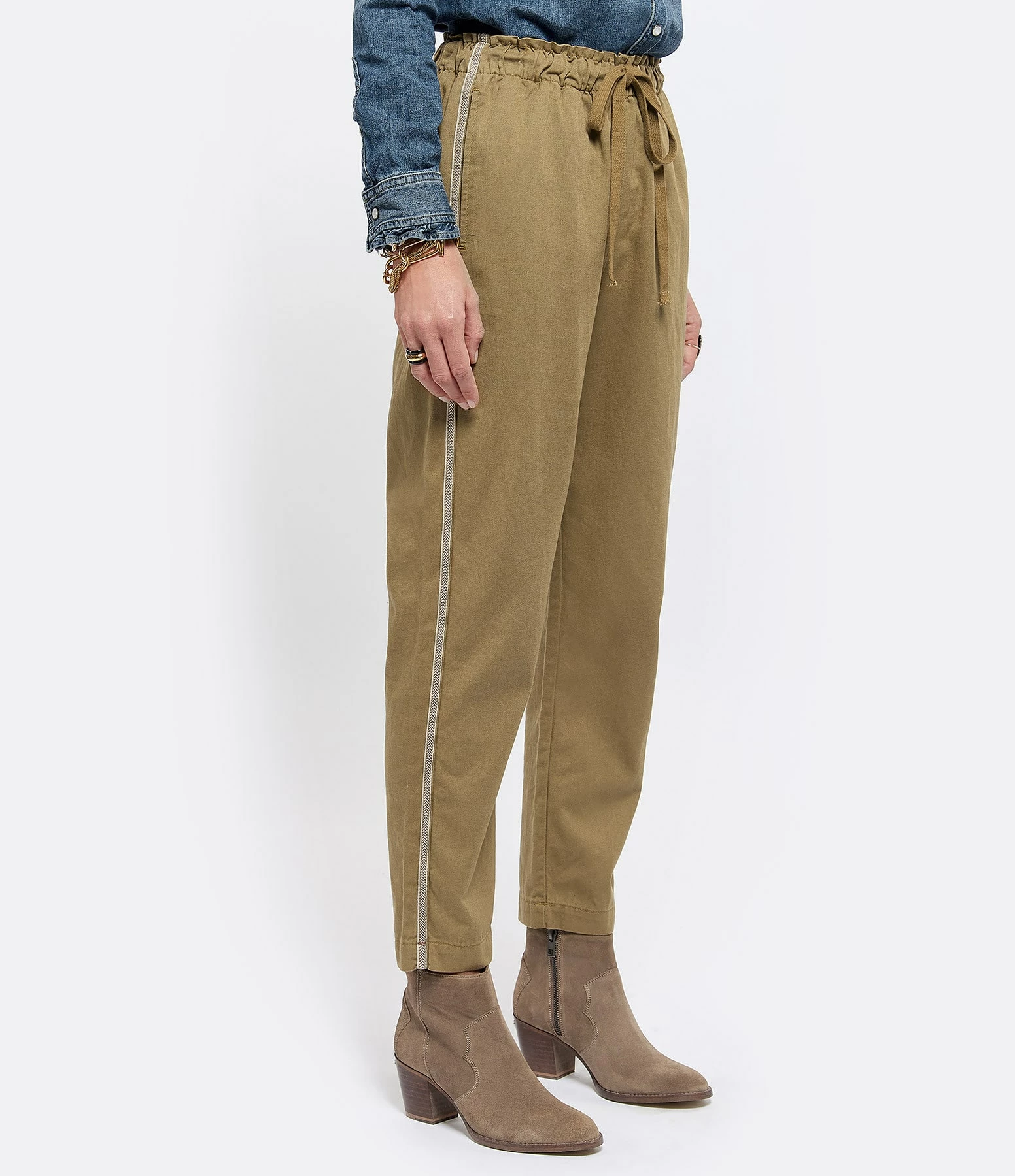 XIRENA Pantalon Rex Coton Kaki – Image 4