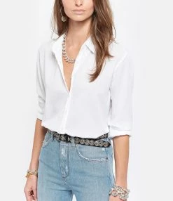 XIRENA Chemise Beau Coton Blanc 10 XIRENA Chemise Beau Coton Blanc -Boutique de vente ZIMMERMANN xiren look20201222 296 1 1