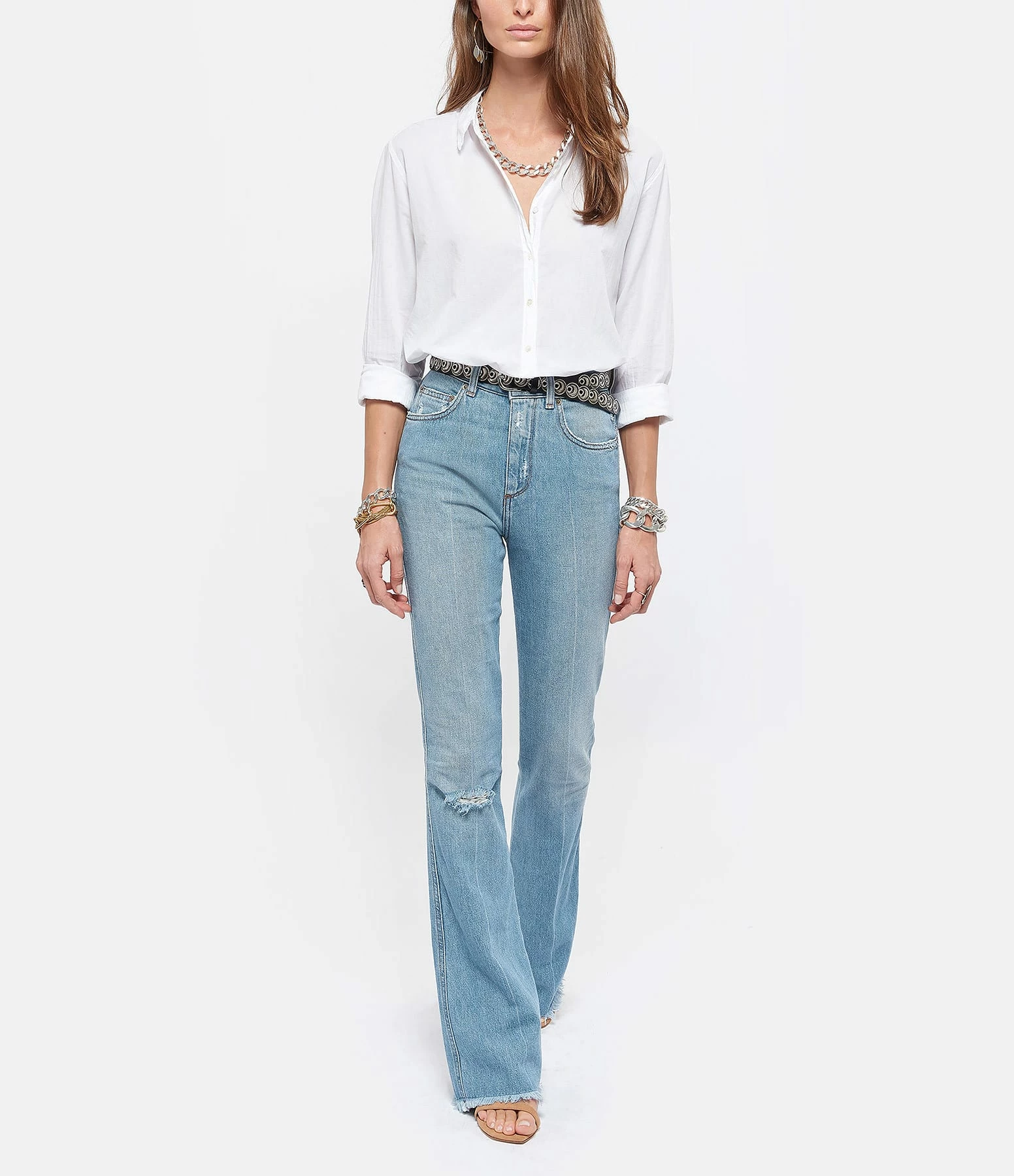 XIRENA Chemise Beau Coton Blanc – Image 6