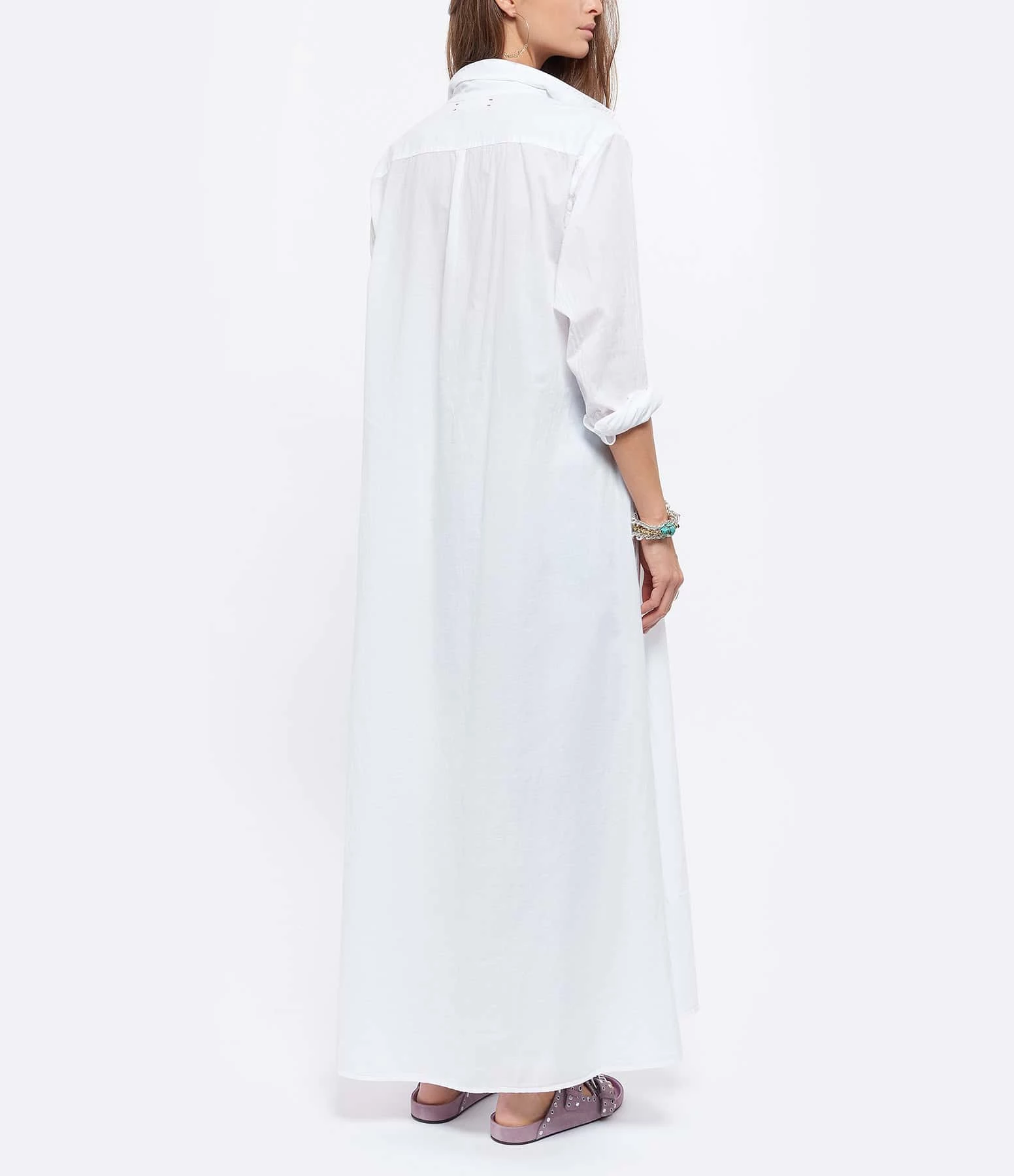 XIRENA Robe Boden Coton Blanc – Image 4