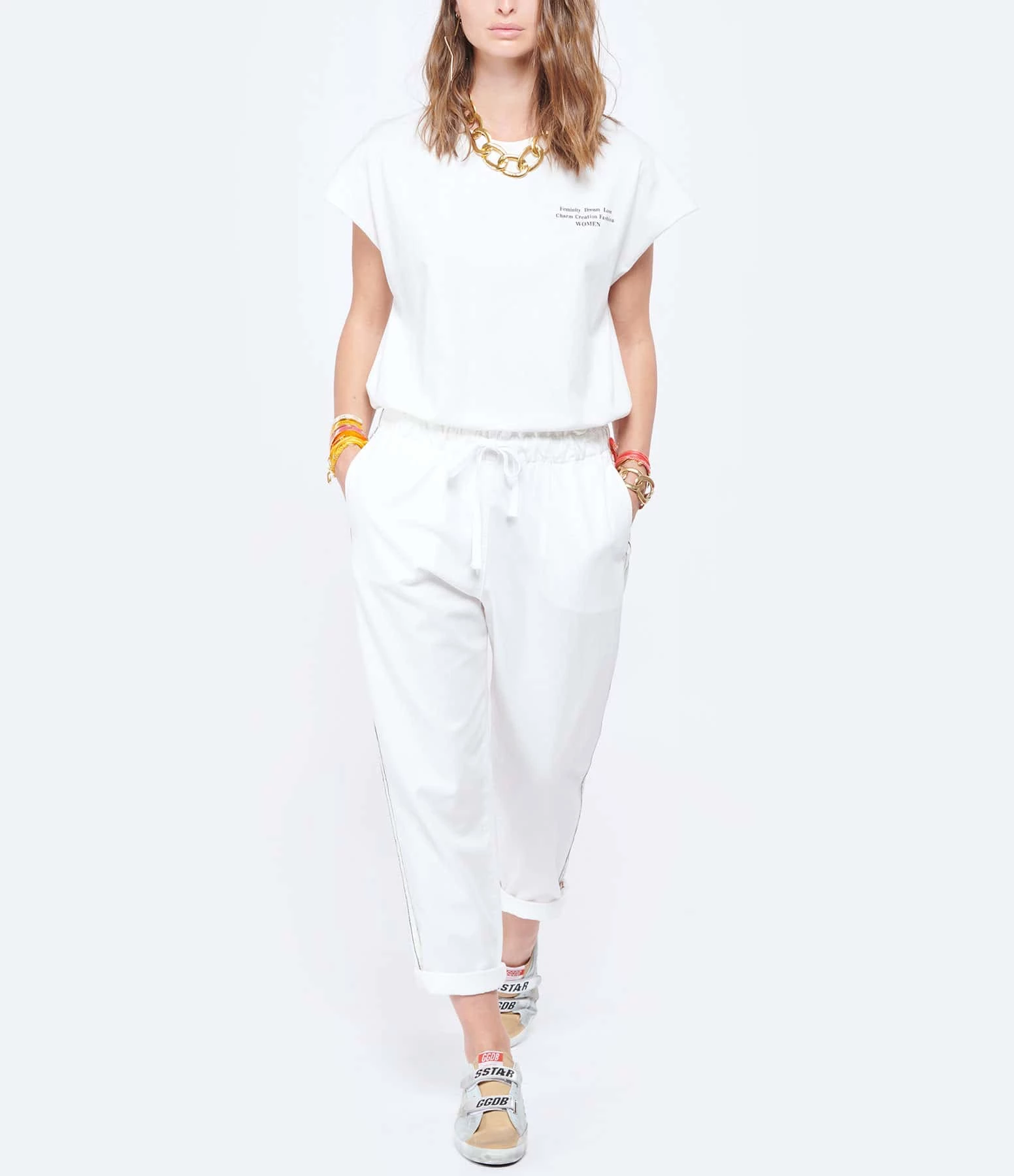 XIRENA Pantalon Rex Blanc – Image 3