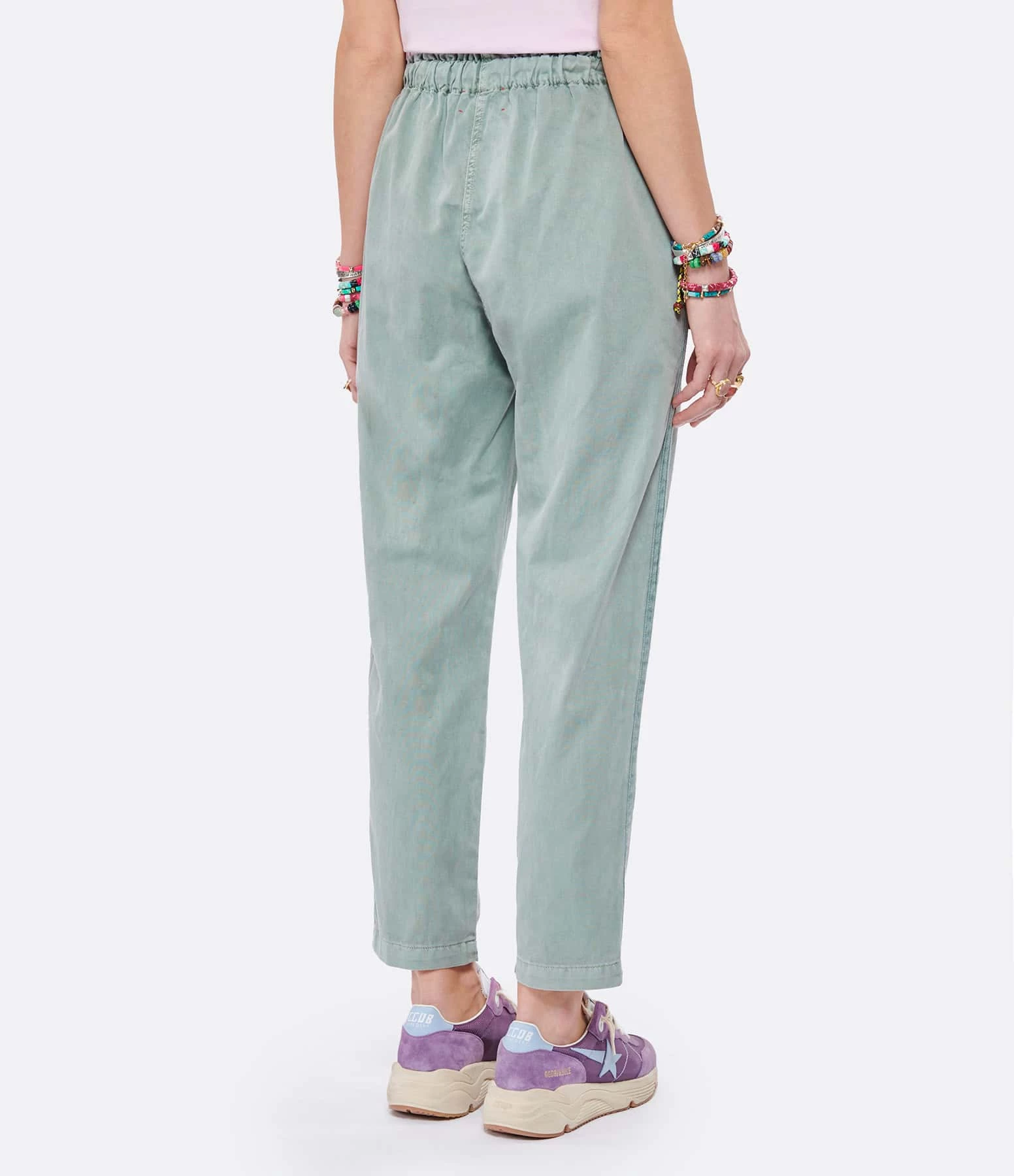 XIRENA Pantalon Rex Coton Vert Hazel – Image 5