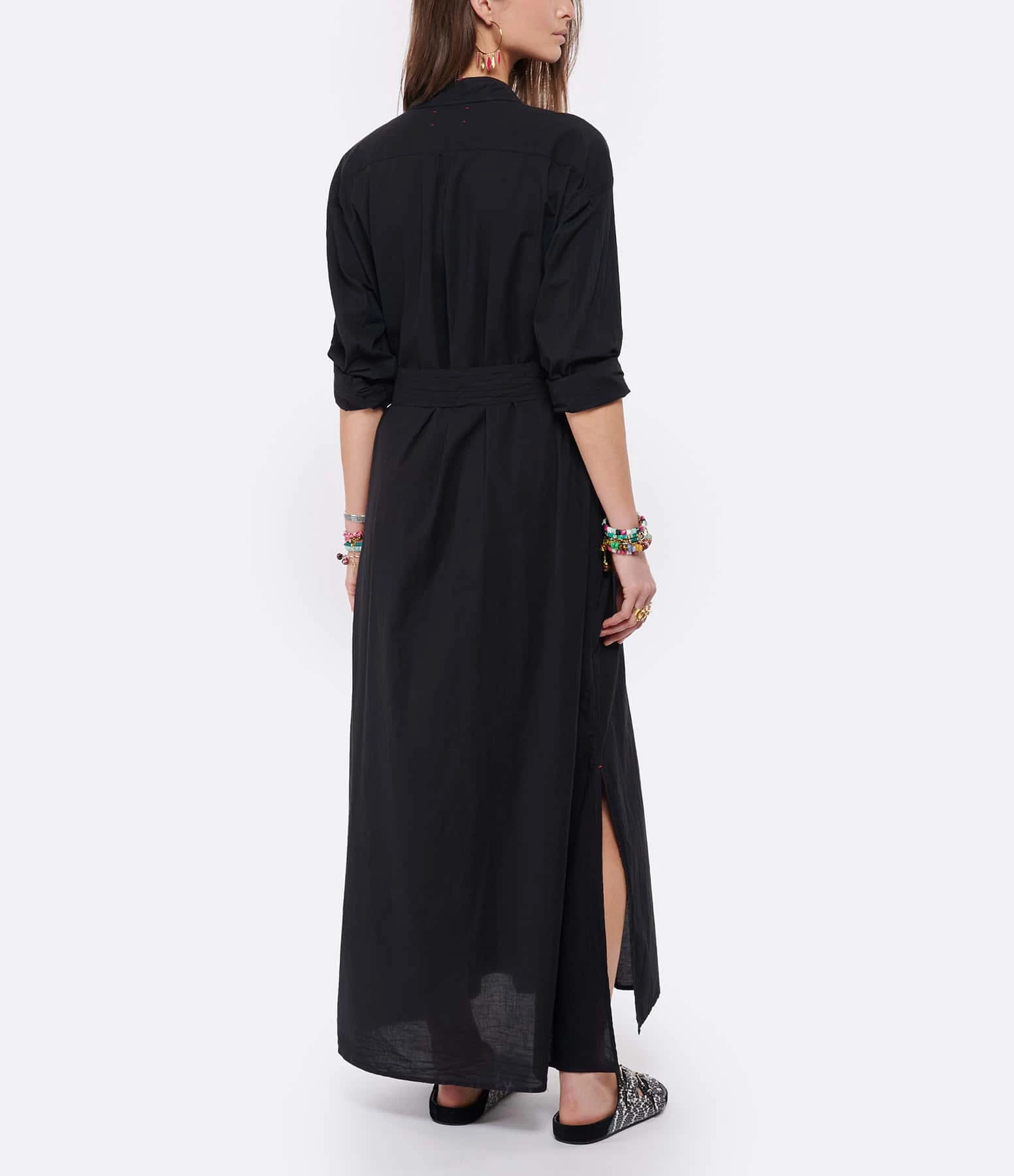 XIRENA Robe Hope Coton Noir – Image 4