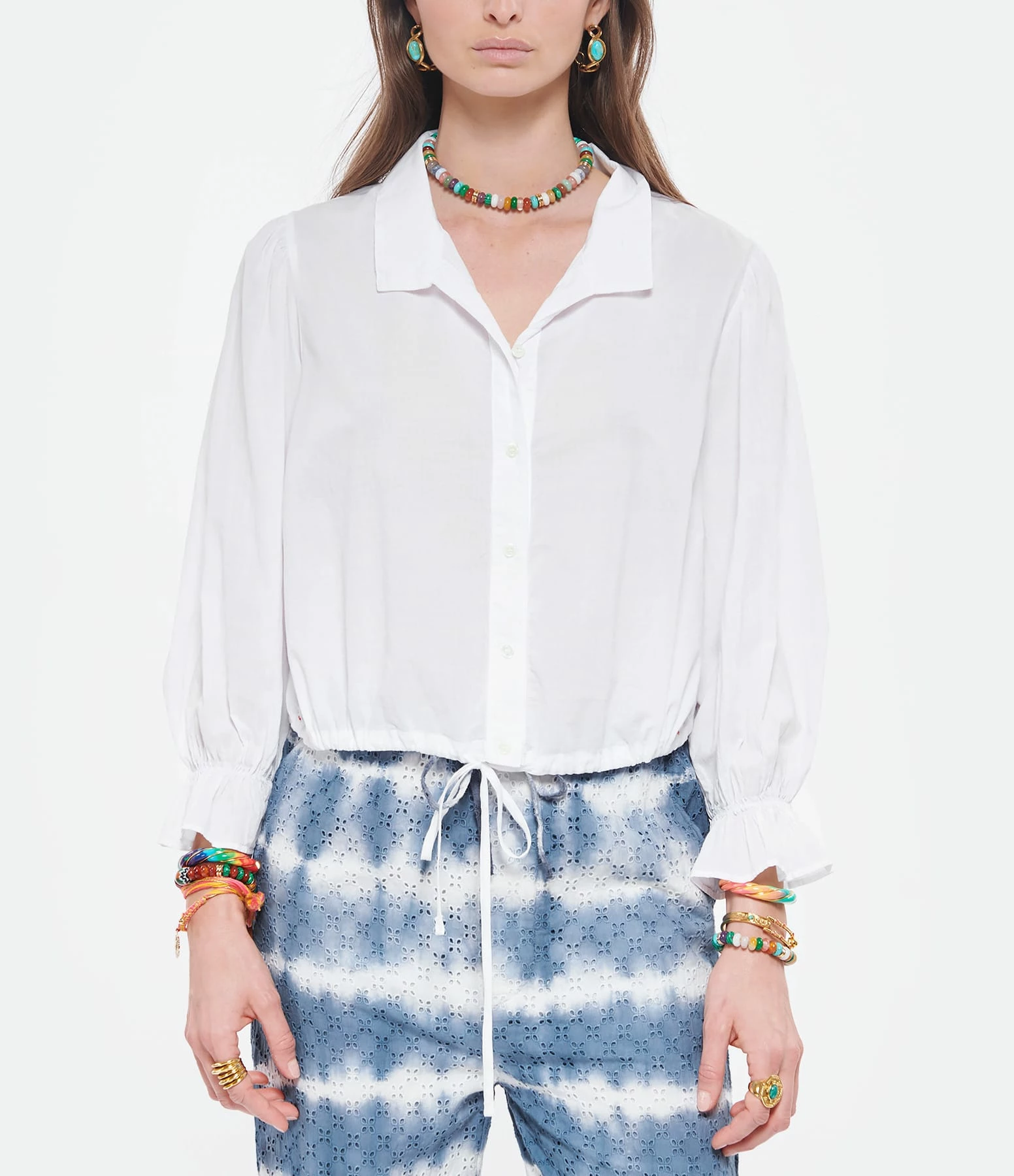 XIRENA Chemise Elody Coton Blanc – Image 3