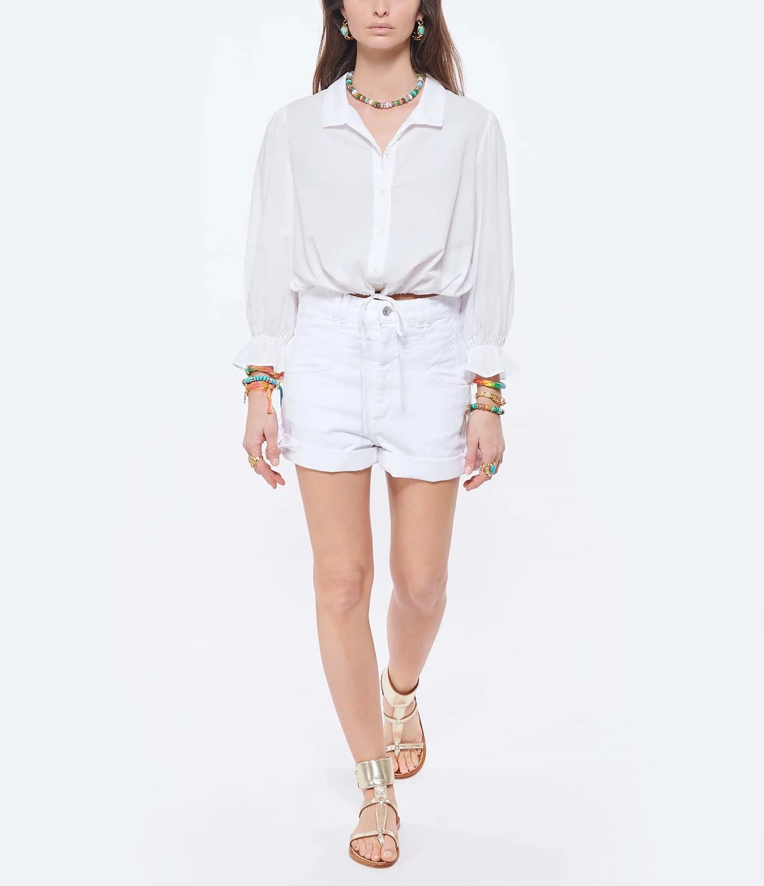 XIRENA Chemise Elody Coton Blanc – Image 7