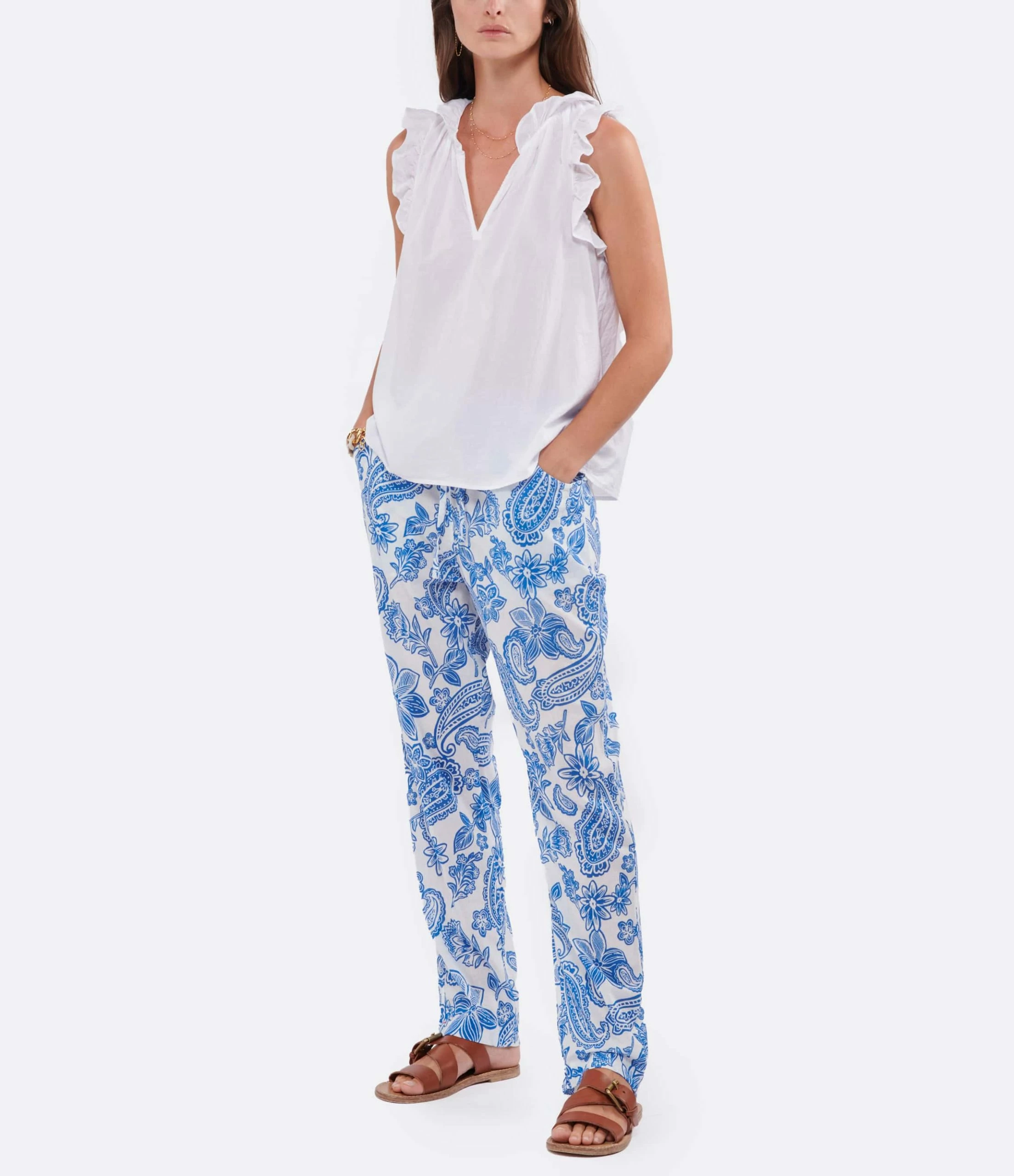 XIRENA Top Bex Blanc – Image 4