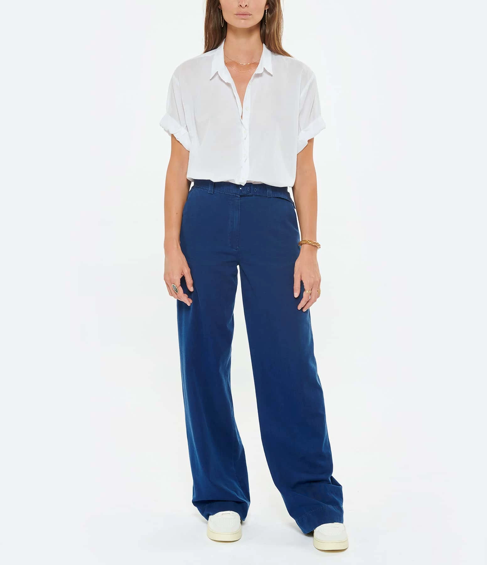 XIRENA Chemise Channing Coton Blanc – Image 6